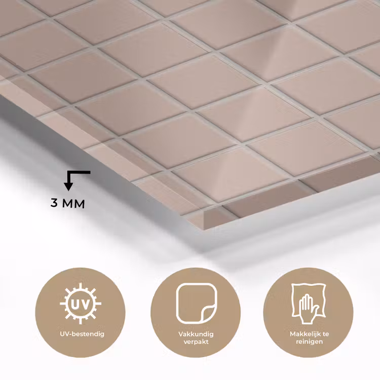 Patroon - Tegel - Oudroze plexiglas 5mm klein 11 -sfeer2