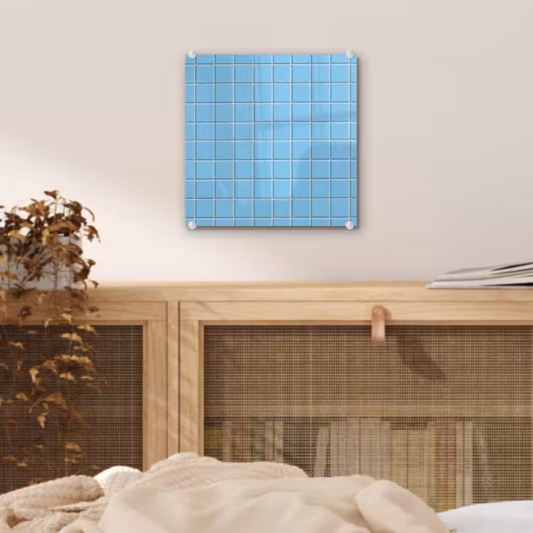Patroon - Tegel - Pastel - Blauw plexiglas 5mm klein 11 -sfeer4
