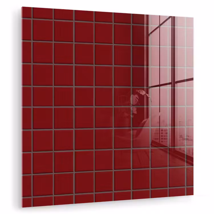 Patroon - Tegels - Burgundy plexiglas 5mm klein 11 -zzzproduct_nieuw