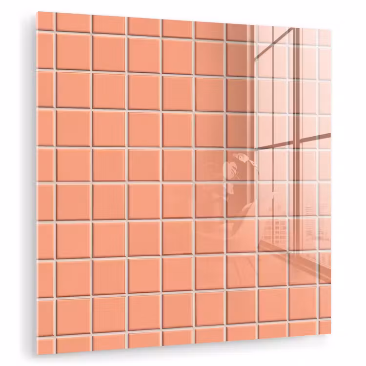 Patroon - Tegels - Perzik plexiglas 5mm klein 11 -zzzproduct_nieuw