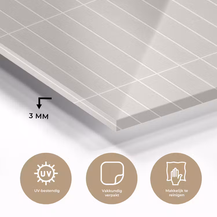 Patroon - Tegels - Zand plexiglas 5mm klein 11 -sfeer2