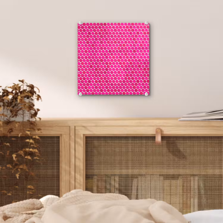 Penny - Mozaïek - Felroze plexiglas 5mm klein 11 -sfeer4