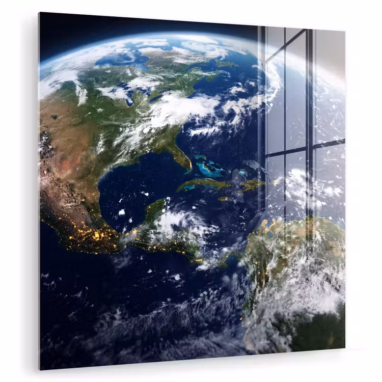 Glas schilderij - Planeet - Ruimte - Kosmos - Planeet - Ruimte - Kosmos plexiglas 5mm klein