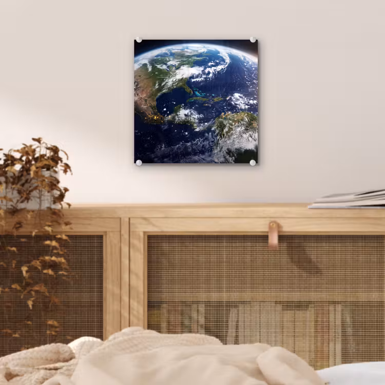 Glas schilderij - Planeet - Ruimte - Kosmos - Planeet - Ruimte - Kosmos plexiglas 5mm klein