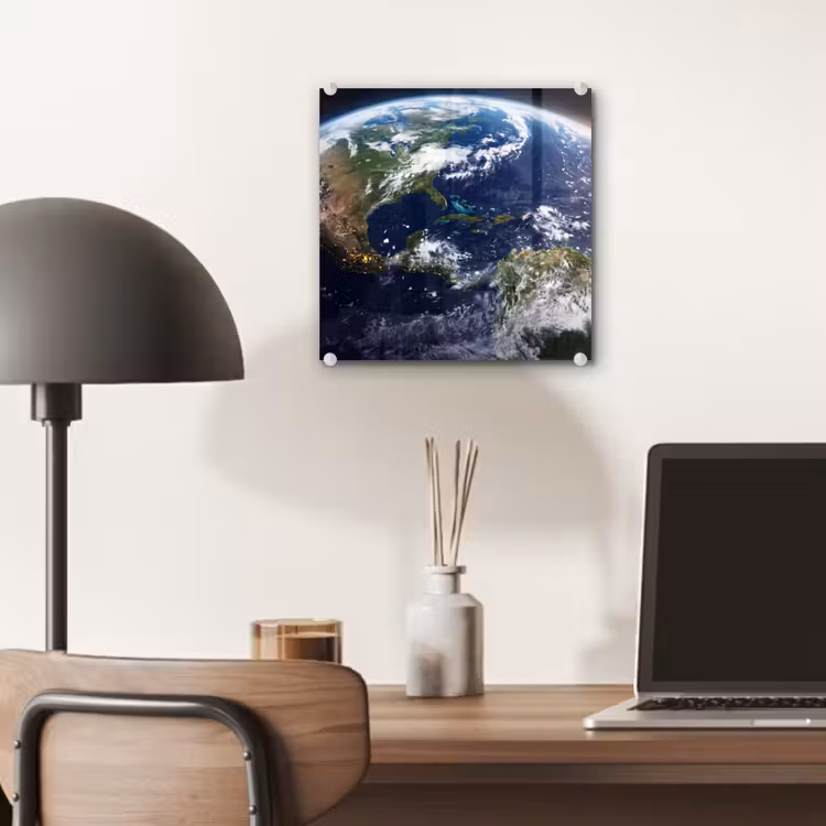Glas schilderij - Planeet - Ruimte - Kosmos - Planeet - Ruimte - Kosmos plexiglas 5mm klein