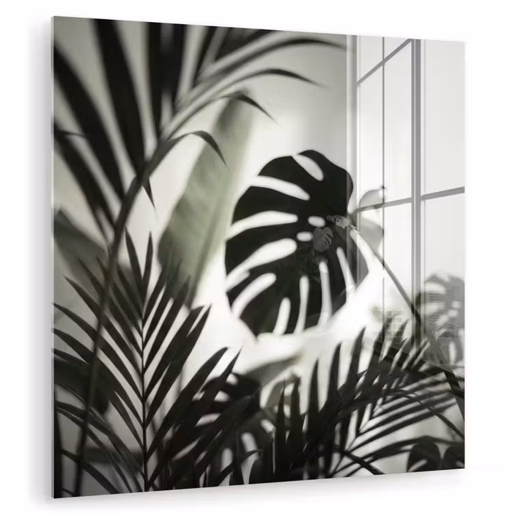 Planten - Bladeren - Natuur - Minimalistisch - Groen plexiglas 5mm klein -zzzproduct_nieuw