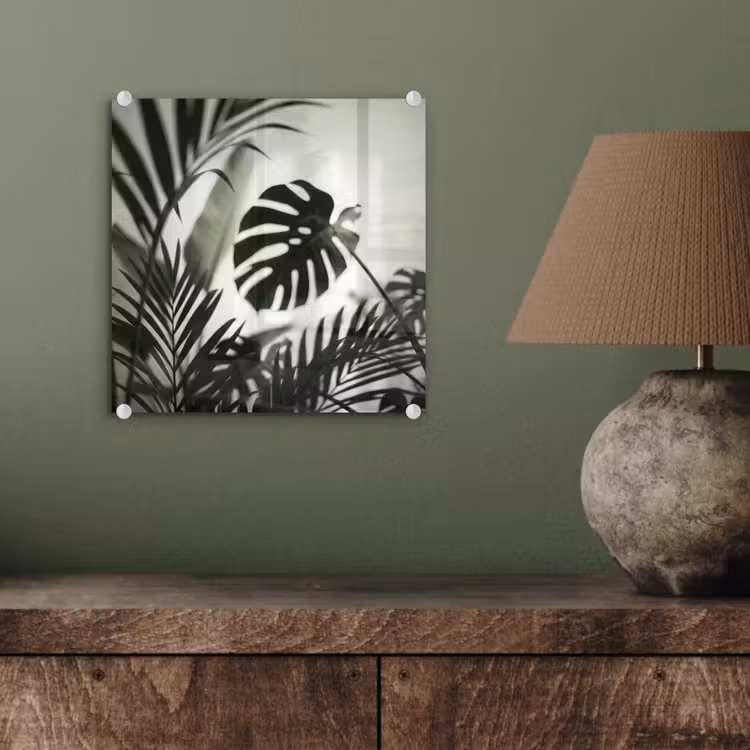 Planten - Bladeren - Natuur - Minimalistisch - Groen plexiglas 5mm klein -sfeer3