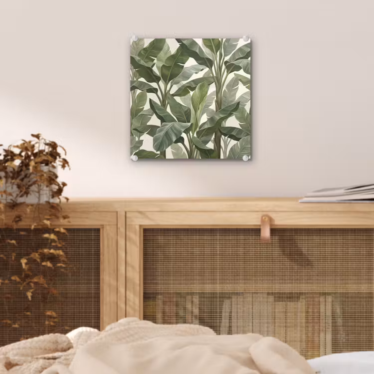 Planten - Bladeren - Tropisch - Groen plexiglas 5mm klein -sfeer4