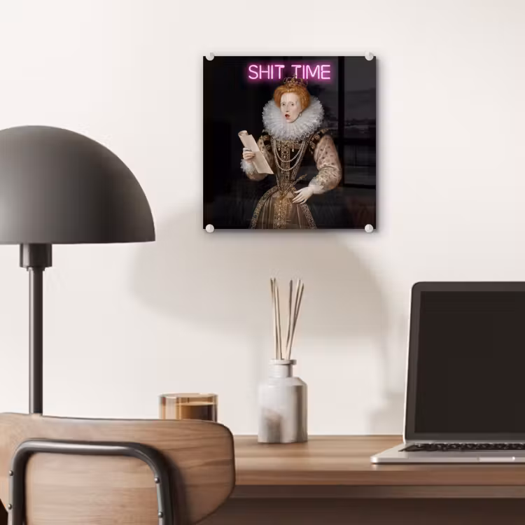 Portret - Humor - Neon plexiglas 5mm klein -sfeer6