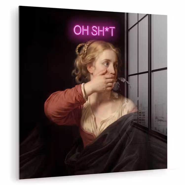 Quote - Neon - vrouw plexiglas 5mm klein -zzzproduct_nieuw