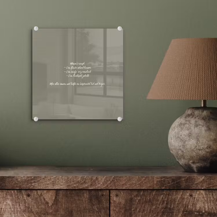 Quotes - Ma - Spreuken - Mama's recept - Koken plexiglas 5mm klein -sfeer3