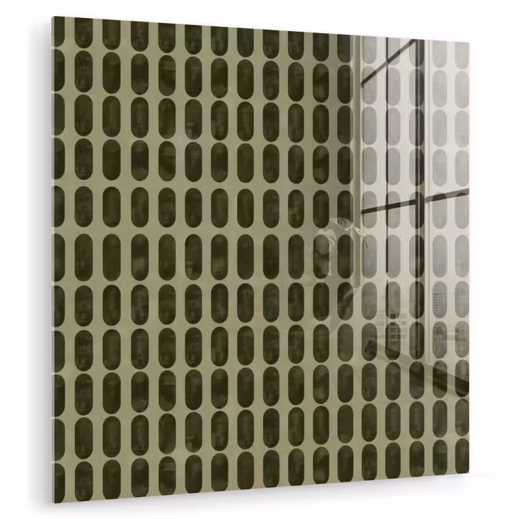 Ritmisch - Effect - Groen plexiglas 5mm klein 11 -zzzproduct_nieuw