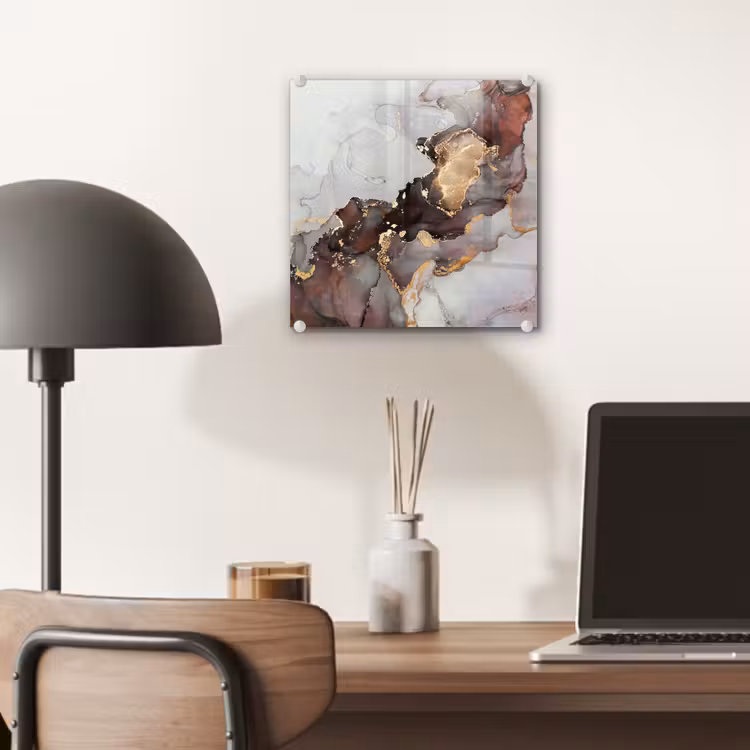 Rood - Marmer - Goud plexiglas 5mm klein -sfeer6