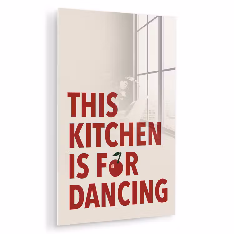 Rood - Quote - Kersen plexiglas 5mm klein -zzzproduct_nieuw