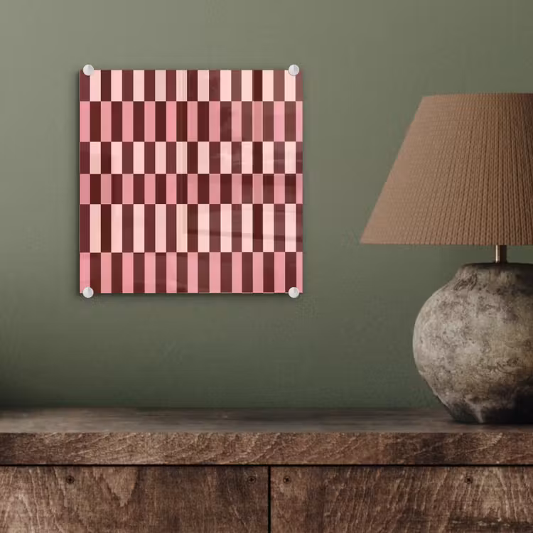 Roze - Rood - Blokjes plexiglas 5mm klein 11 -sfeer3