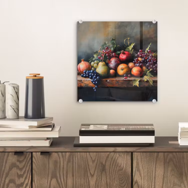 Rustiek - Stilleven - Fruit plexiglas 5mm klein -sfeer1
