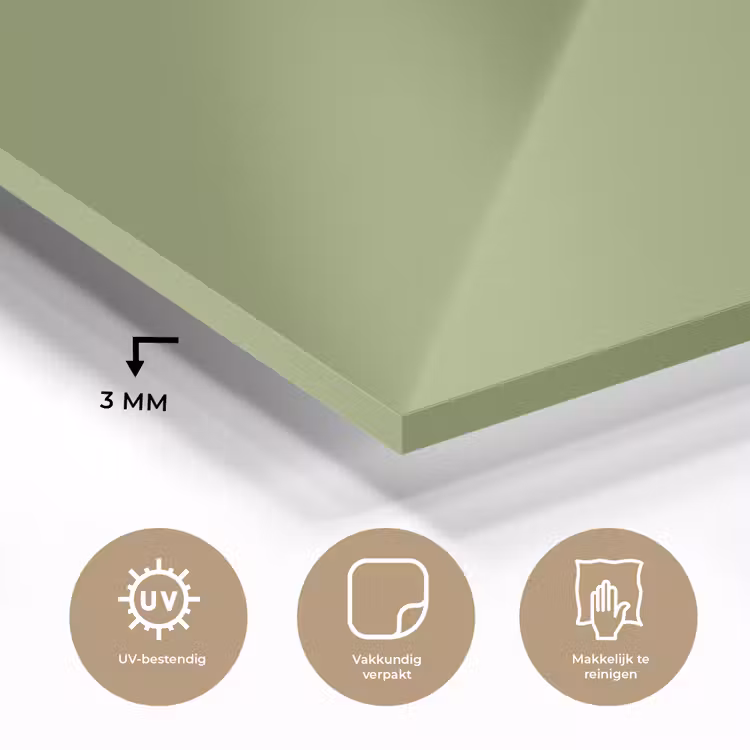 Sage - Green - Groen plexiglas 5mm klein 11 -sfeer2