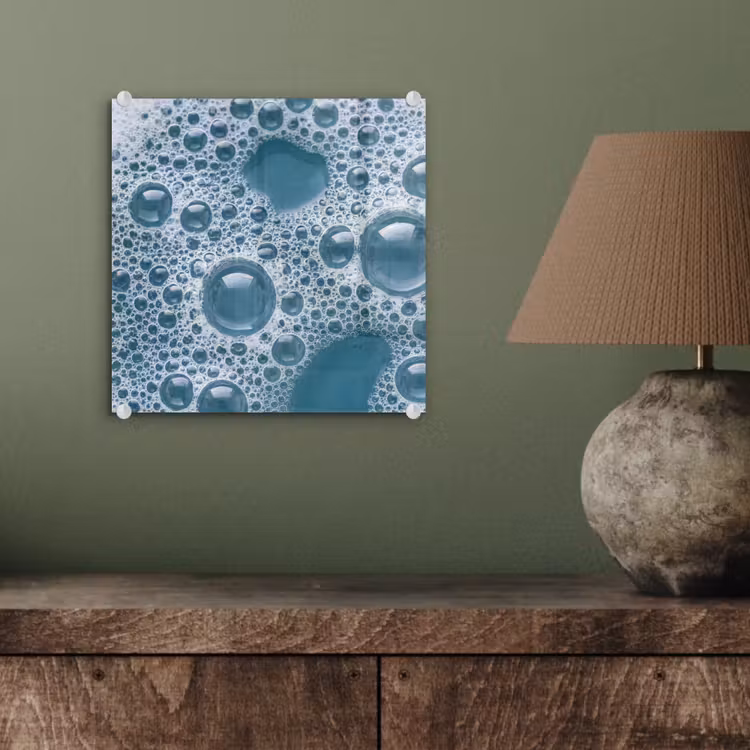 Schuim - Water - Textuur plexiglas 5mm klein -sfeer3