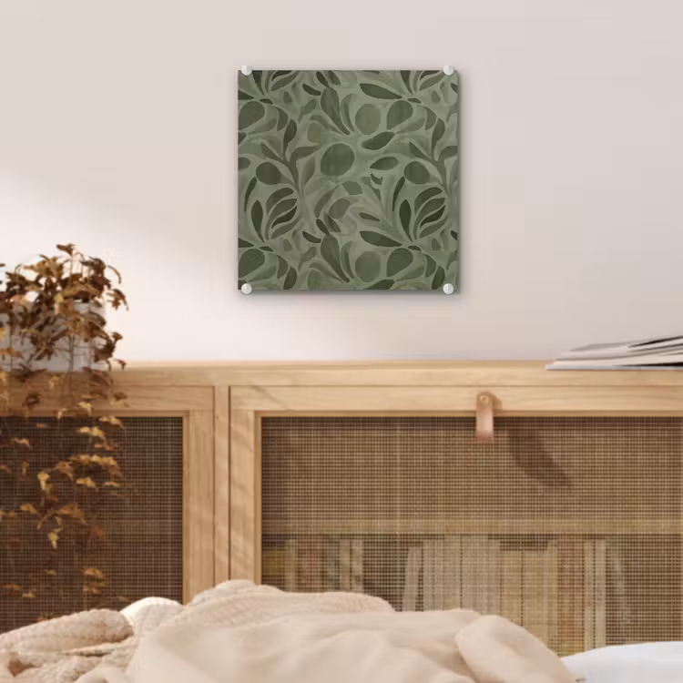 Sereen - Bladeren - Groen plexiglas 5mm klein 11 -sfeer4