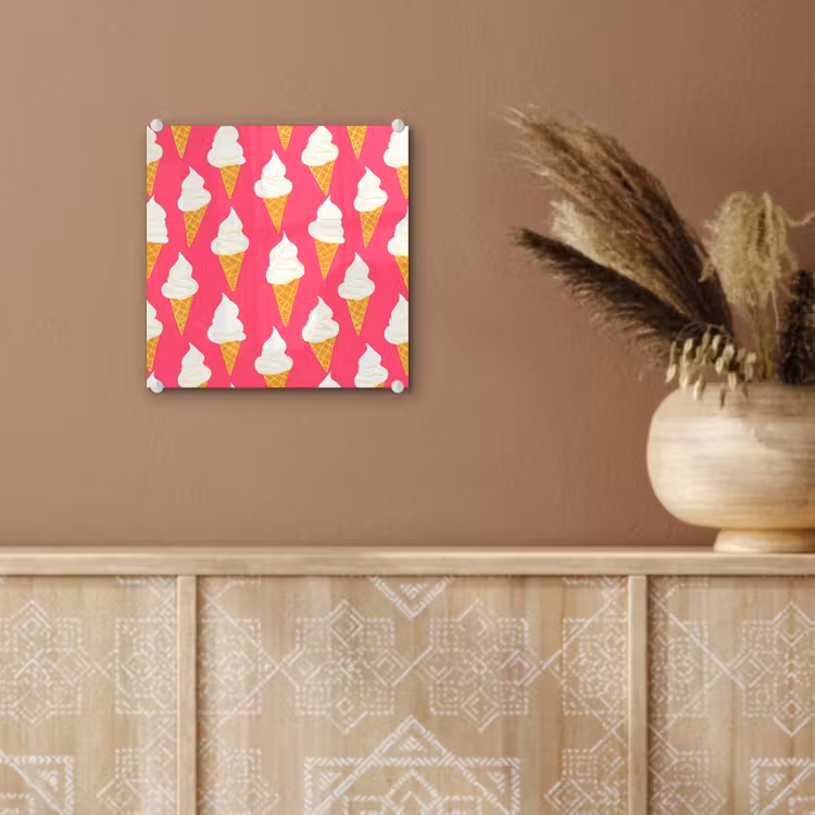 Softijs - Horentje - Roze plexiglas 5mm klein 11 -sfeer5