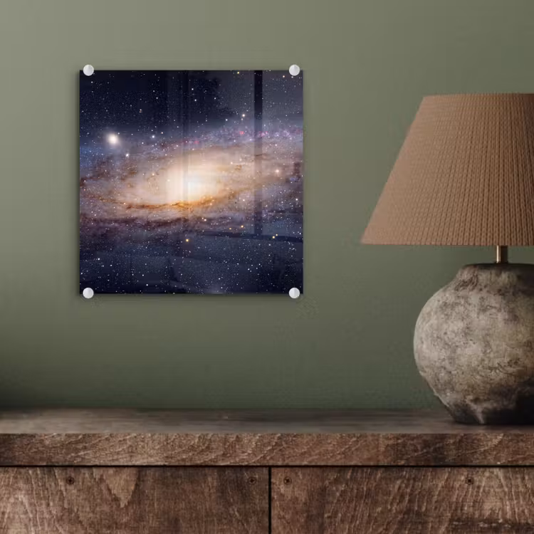 Glas schilderij - Sterrenstelsel - Ruimte - Kosmos - Sterrenstelsel - Ruimte - Kosmos plexiglas 5mm klein