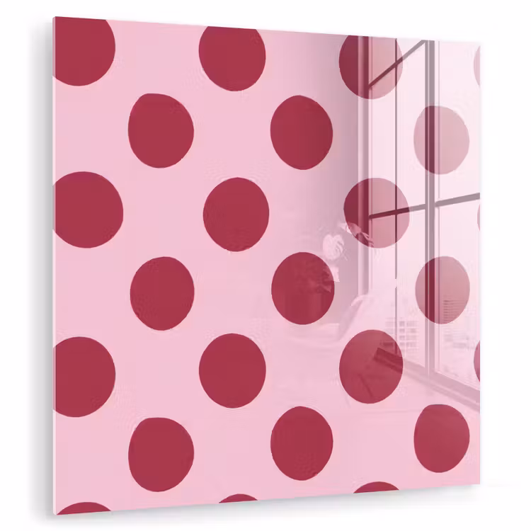 Stippen - Patroon - Bordeaux plexiglas 5mm klein 11 -zzzproduct_nieuw