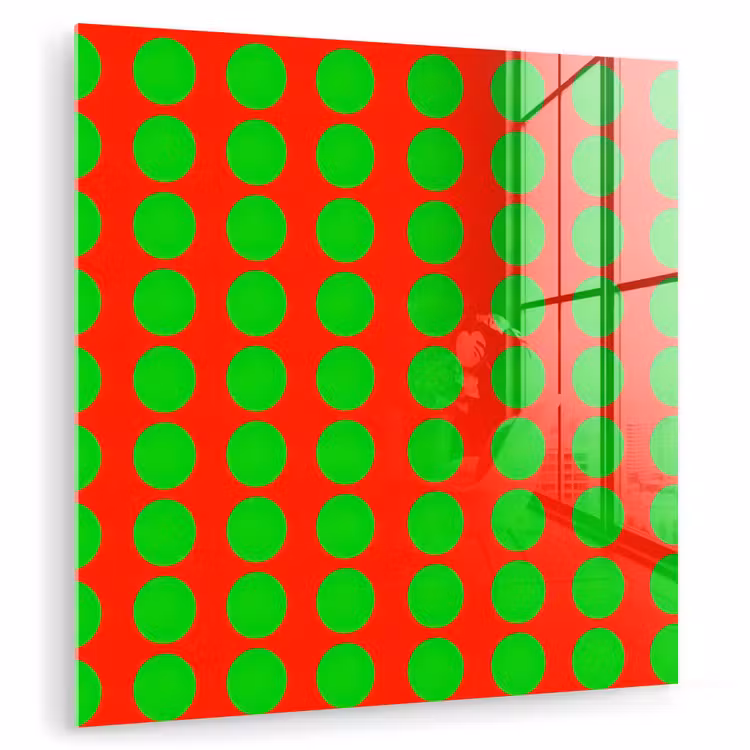 Stippen - Patroon - Groen plexiglas 5mm klein 11 -zzzproduct_nieuw