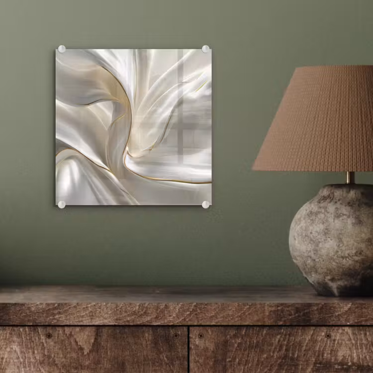 Stof - Plooien - Goud plexiglas 5mm klein -sfeer3