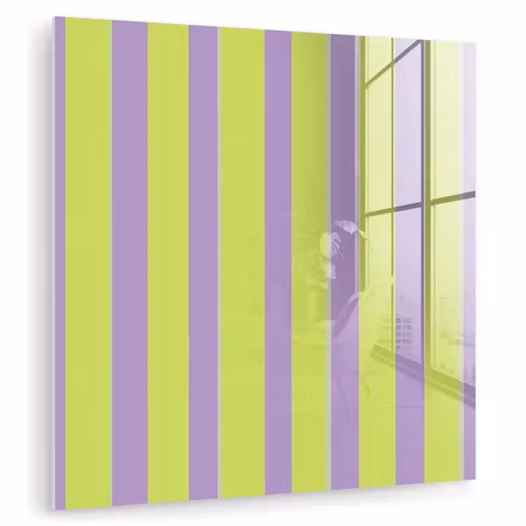 Strepen - Patroon - Groen plexiglas 5mm klein 11 -zzzproduct_nieuw