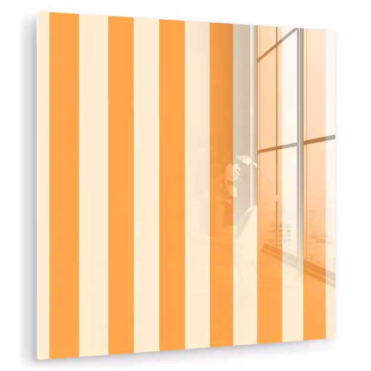 Strepen - Patroon - Oranje plexiglas 5mm klein 11 -zzzproduct_nieuw