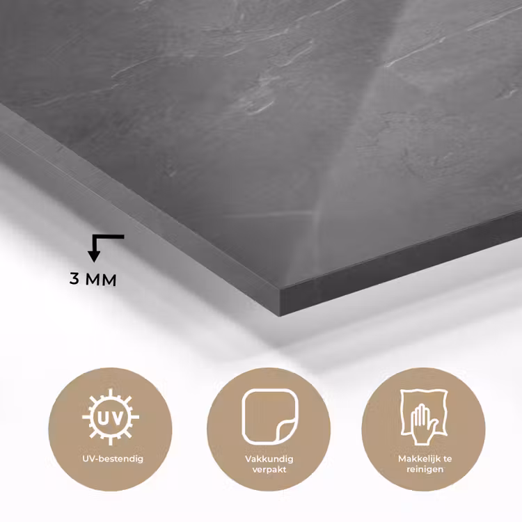 Structuur - Cement - Beton - Grijs - Vintage plexiglas 5mm klein -sfeer2