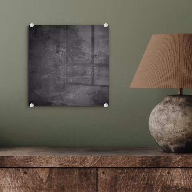 Structuur - Cement - Beton - Grijs - Vintage plexiglas 5mm klein -sfeer3