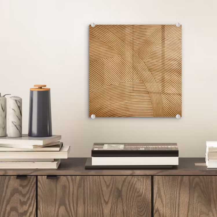 Structuur - Natuur - Kunst - Rotan plexiglas 5mm klein -sfeer1