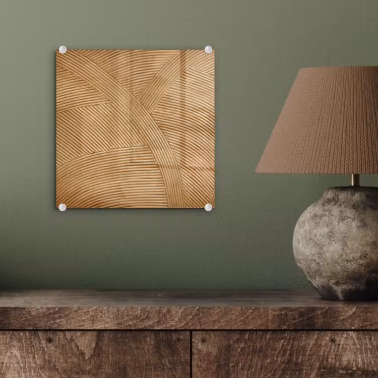 Structuur - Natuur - Kunst - Rotan plexiglas 5mm klein -sfeer3
