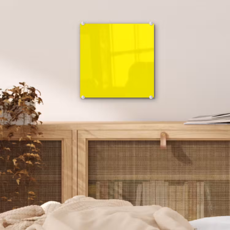Sunshine - Glow - Geel plexiglas 5mm klein 11 -sfeer4