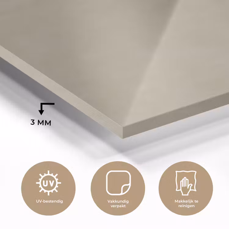 Taupekleur - Gewolkt textuur - Natuurlijk plexiglas 5mm klein 11 -sfeer2
