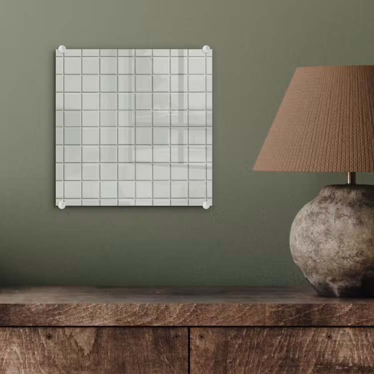 Tegel - Patroon - Lichtgroen plexiglas 5mm klein 11 -sfeer3