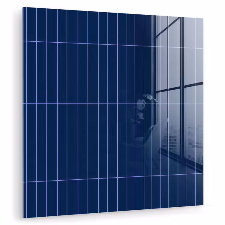 Tegels - Langwerpig - Blauw plexiglas 5mm klein 11 -zzzproduct_nieuw