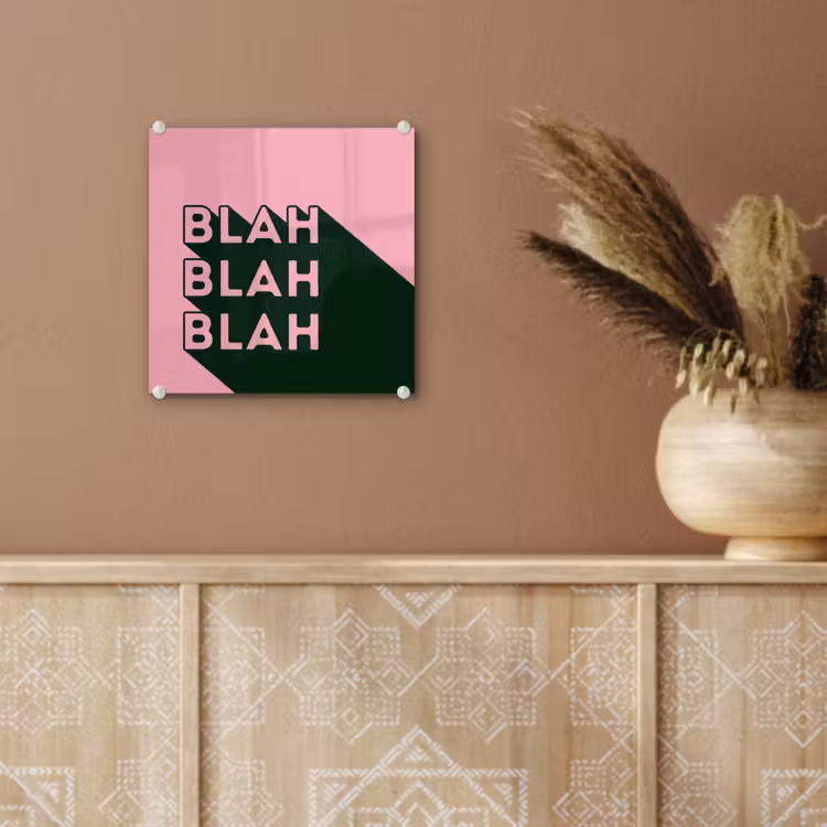 Tekst - Grafisch - Groen - Schaduw plexiglas 5mm klein -sfeer5