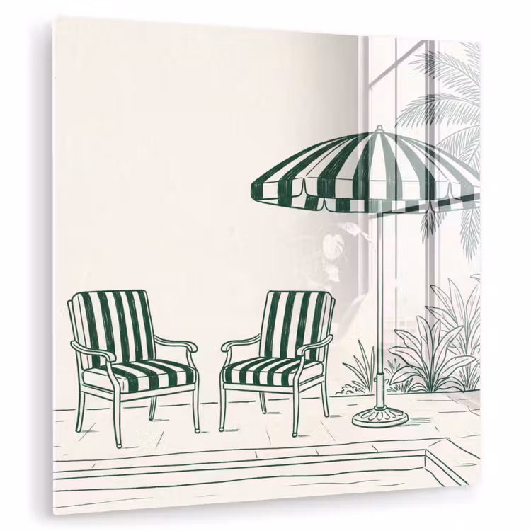 Terras - Illustratie - Groen plexiglas 5mm klein -zzzproduct_nieuw