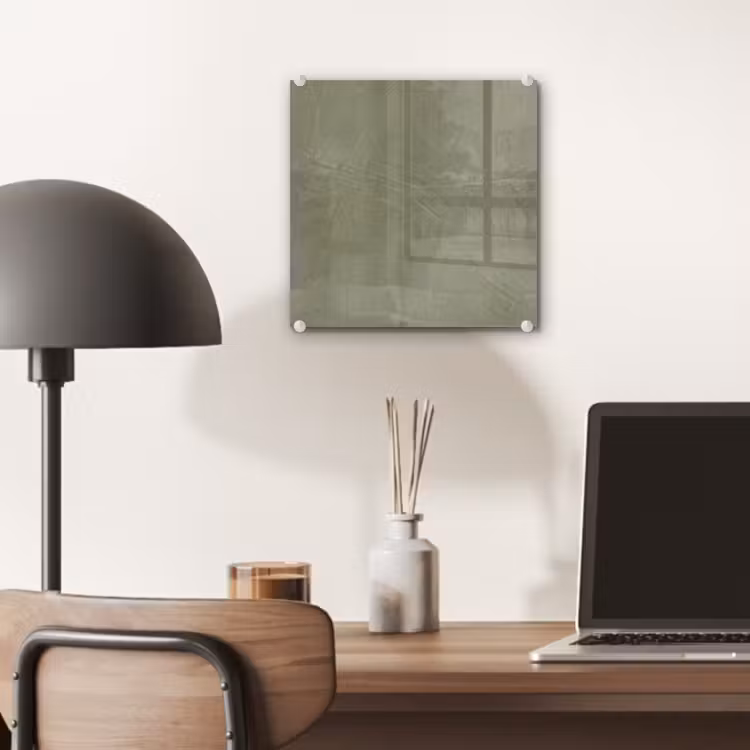 Textuur - Betonlook - Achtergrond - Modern - Groen plexiglas 5mm klein -sfeer6