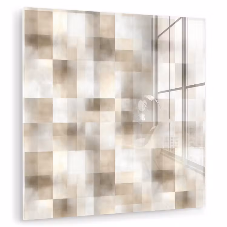 Textuur - Linnen - Beige plexiglas 5mm klein 11 -zzzproduct_nieuw