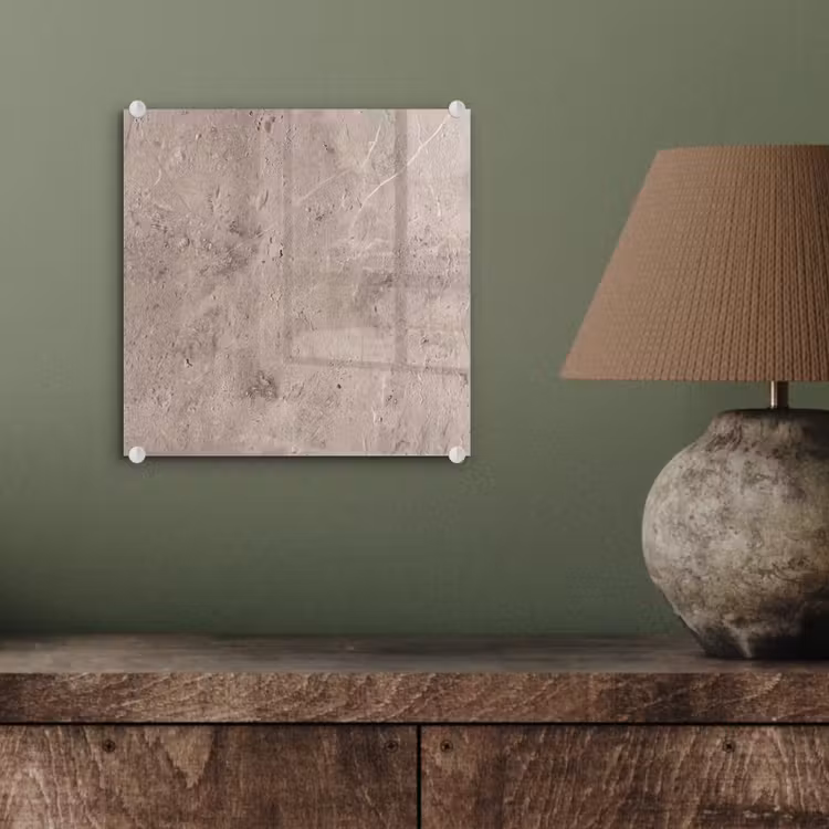 Textuur - Steen - Patroon - Rustiek - Beige plexiglas 5mm klein -sfeer3