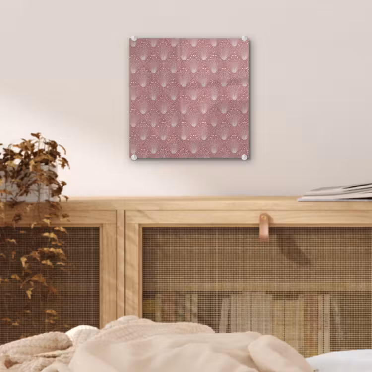 Trendy - Patroon - Roze plexiglas 5mm klein 11 -sfeer4