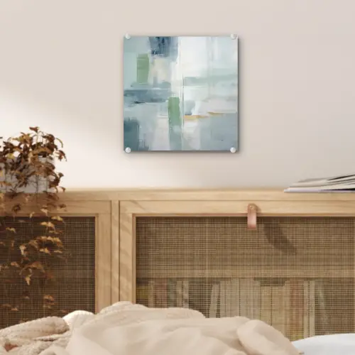 Verf - Moderne kunst - Abstract - Grijs plexiglas 5mm klein -sfeer4