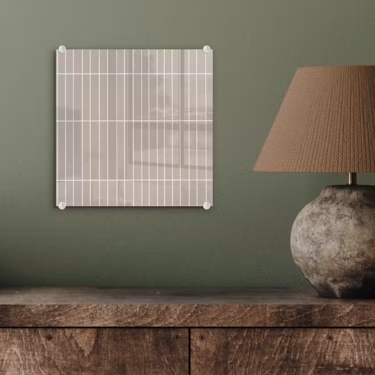 Verticaal - Wandtegel - Licht Beige plexiglas 5mm klein 11 -sfeer3