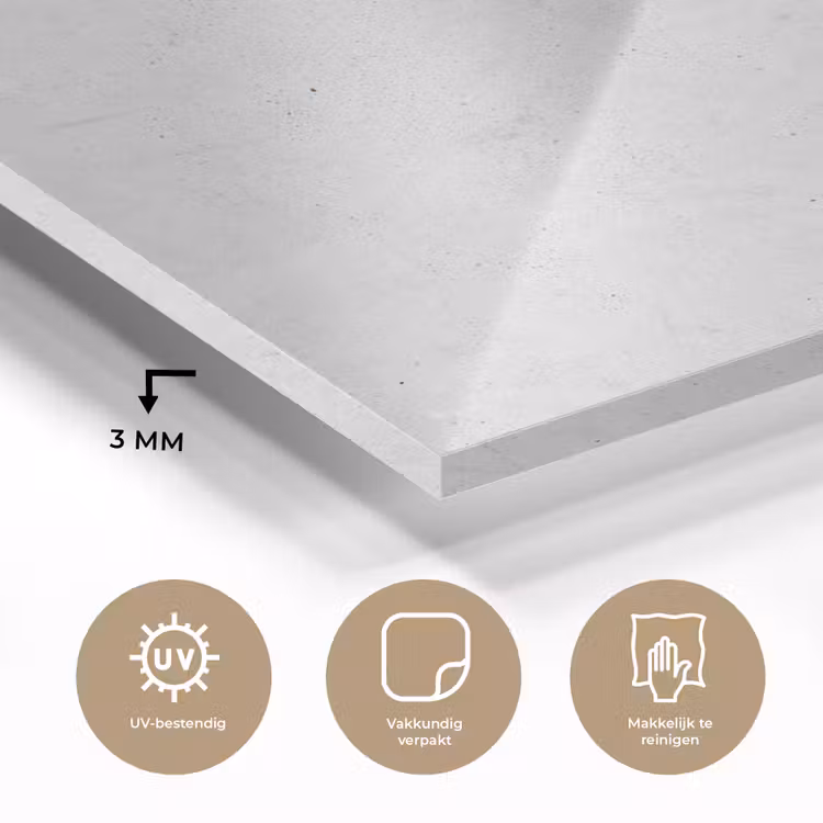 Verwering - Beton - Structuren - Vintage - Industrieel - Grijs plexiglas 5mm klein -sfeer2