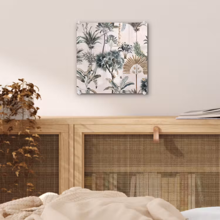 Inductie afdekplaat - Vintage - Jungle - Dieren - Natuur - Inductie beschermer plexiglas 5mm klein -sfeer4
