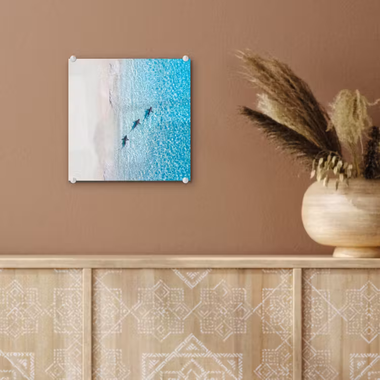 Vis - Oceaan - Strand - Turquoise - Natuur plexiglas 5mm klein -sfeer5