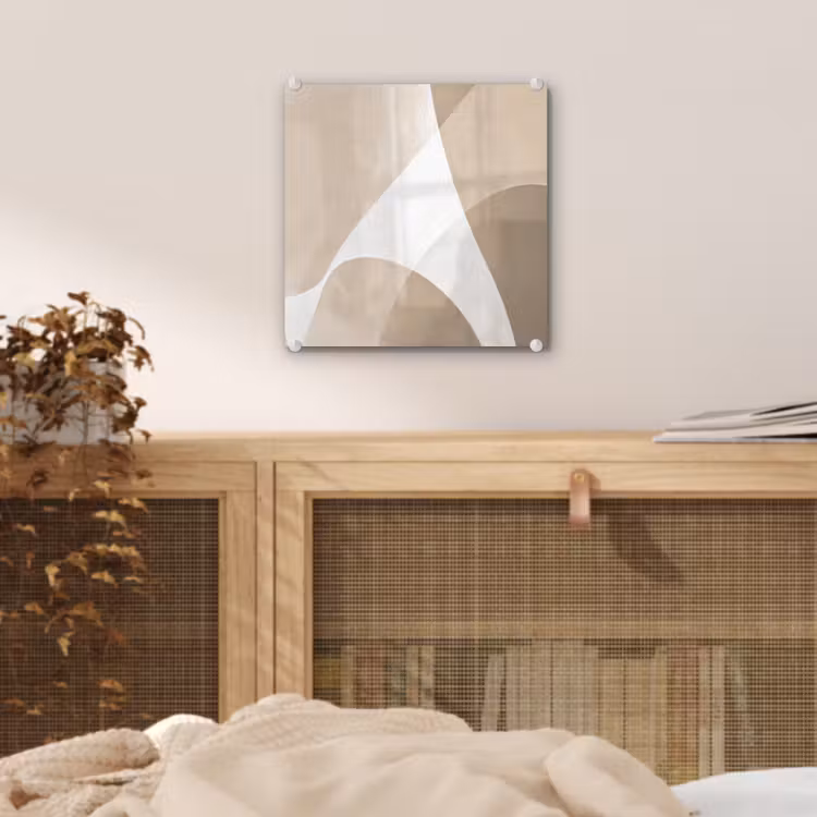 Vloeiende vlakken - Harmonieus - Golvend plexiglas 5mm klein -sfeer4